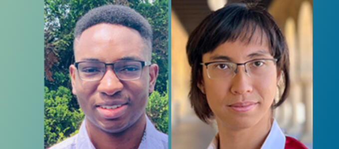 Michael Oduoza and Kao Kitichotkul