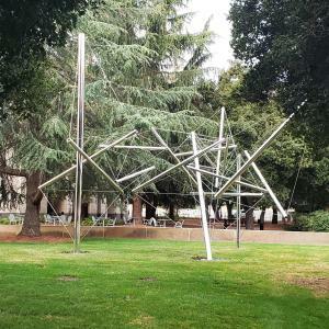 "Mozart I" sculpture, Photo credit: Chet Frost