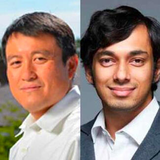 professor Shanhui Fan and postdoc researcher Avik Dutt