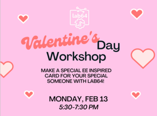 lab64 valentine's day workshop