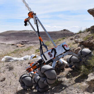 Stanford University's Mars rover