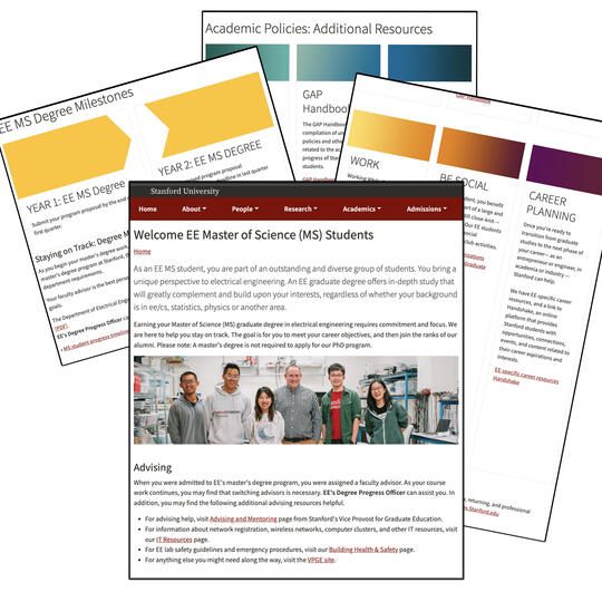 information for current grad students