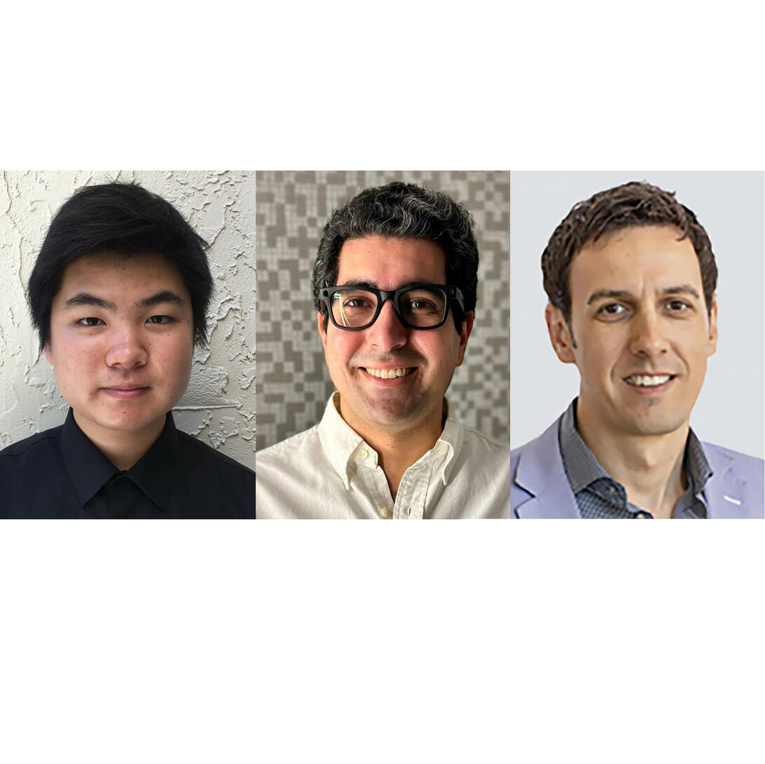   Frederick Nitta, Koosha Nassiri Nazif, and prof Eric Pop